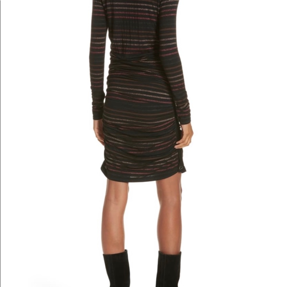 Size M VERONICA BEARD RUCHED Dress - Picture 4 of 7